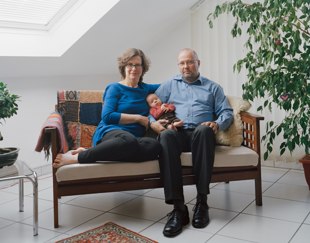 Bonn-Dottendorf, 29. März 2014 aus der Serie Familienväter-Familienmütter © Verena Jaekel